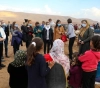 A European diplomatic delegation criticizes the Israeli demolition in Hamsa Al-Fawqa