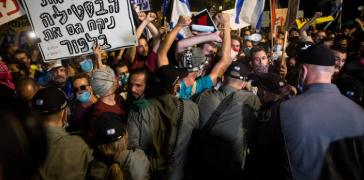 Demonstrations against Netanyahu continue to coincide with the commemoration of Rabin&acute;s assassination