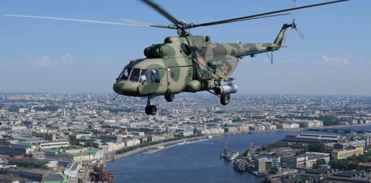 A Russian military helicopter is shot down in Armenia, and two of its crew are killed