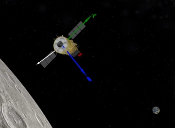 The Chinese probe &quot;Chang 5&quot; is approaching the moon