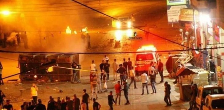 A number of citizens were injured during the occupation&acute;s storming of the town of Beita