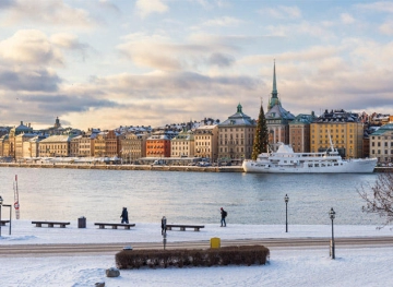 Stockholm did not see the sun for even one hour in December