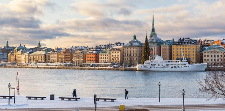 Stockholm did not see the sun for even one hour in December