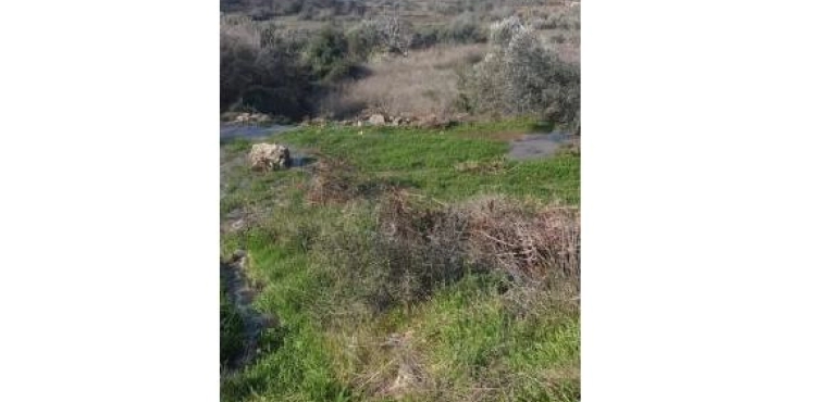 Settlers flood large areas of agricultural land with wastewater
