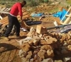 The occupation forces demolished a farmhouse in Al-Khader and confiscated its contents