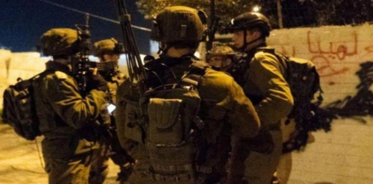 Confrontations and arrest of a young man in Nablus