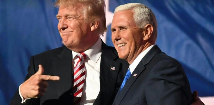 Between Trump and Pence ... estrangement