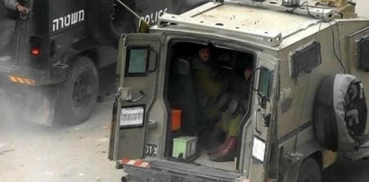 An Israeli military vehicle runs over a boy, west of Jenin