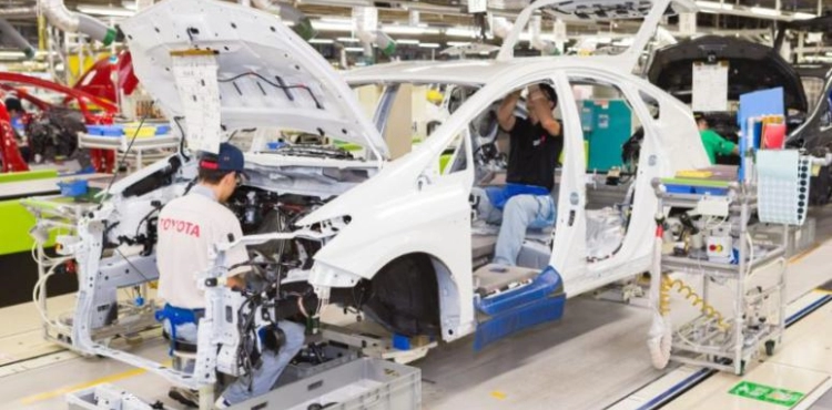 The Japanese auto industry is losing a third of its production due to the chip shortage