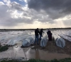 The occupation harms Gaza&acute;s farmers after opening the dams