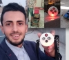 A young man from Gaza invents the &quot;Corona Smart Medal&quot; to maintain distance in public places