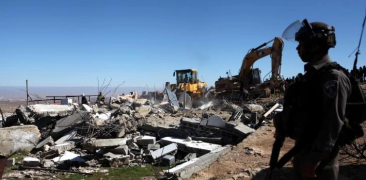 The occupation demolishes the properties of citizens in Nablus and the Jordan Valley, and settlers uproot olive trees in Salfit
