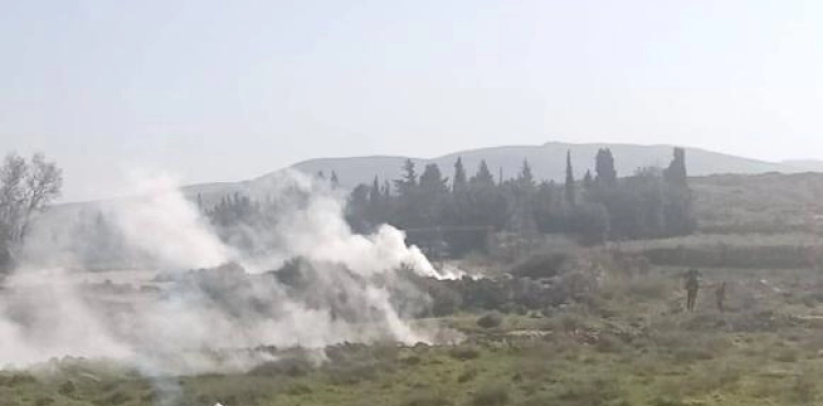 Suffocation injuries during clashes, after settlers stormed Tuqu &acute;