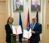 The signing of a partnership agreement in Brussels between Palestine and the European Union