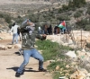 Confrontations and a march rejecting the establishment of a settlement outpost and the demand for its removal in Deir Jarir