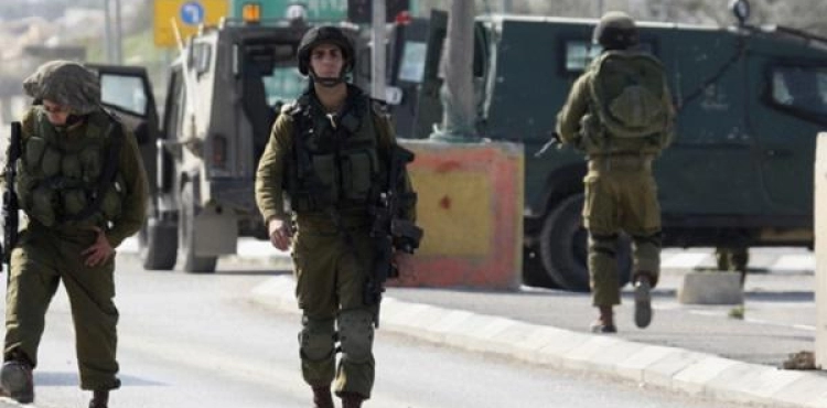 The occupation suppresses a stand in solidarity with the people of Ain al-Bayda, south of Hebron