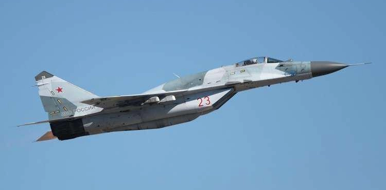 Russian MiG-29 fighter falls during training trip in Egypt