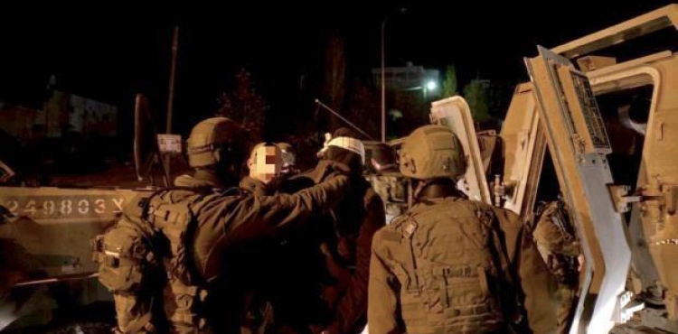 The occupation launches a campaign of arrests in the West Bank
