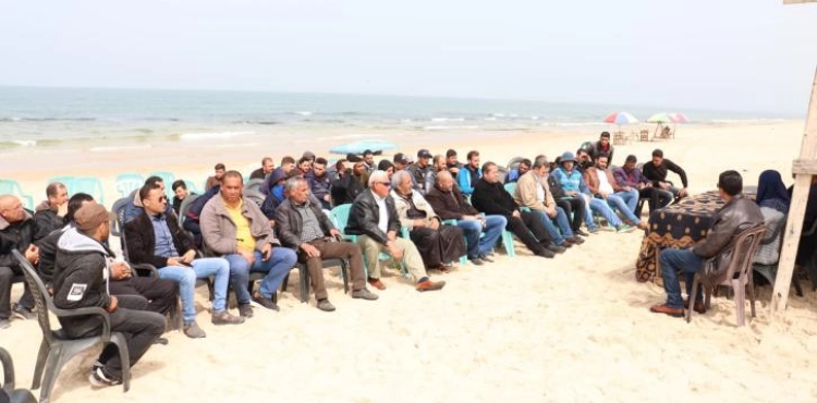 Gaza fishermen are calling for an increase in the fishing area