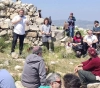 Settlers storm the archaeological site of Burnat in Mount Ebal