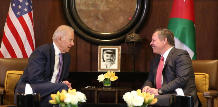 Biden expresses his support for Jordan in contact with King Abdullah II