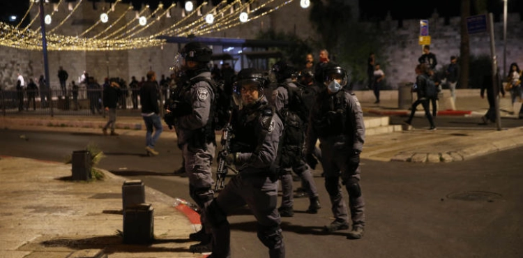 The occupation arrested two young men from Tubas