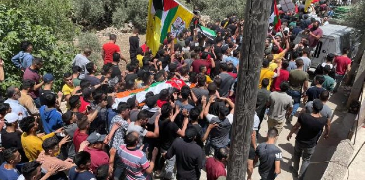Nablus masses  the boy Odah funeral