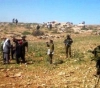 The occupation prevents farmers from harvesting their lands in Hamsa al-Fawqa