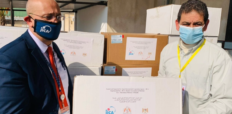 GECA provides Gaza Ministry of Health with 50,000 key filters for CORONA virus testing
