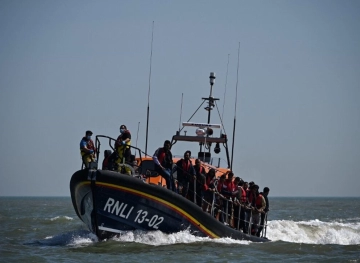 Over 360 migrants rescued in the English Channel