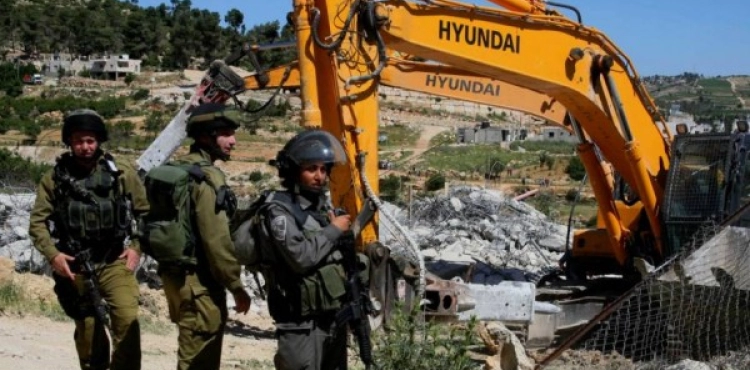 Israeli military order to demolish the house of the Martyr&acute;s family