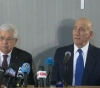 During a press conference with Olmert President Abbas: We will not resort to violence and we want peace