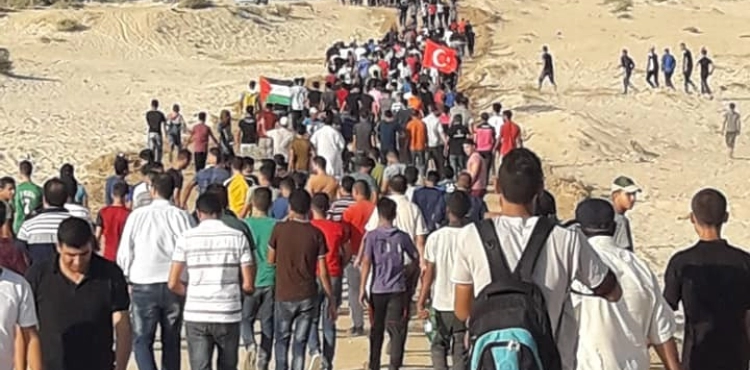 95 wounded by Israeli gunfire during a naval rally in Gaza