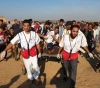 Photos: Injuries in the israeli attack on the return marches in eastern Gaza
