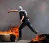 A young man was wounded during clashes with the occupation at the Beit El checkpoint