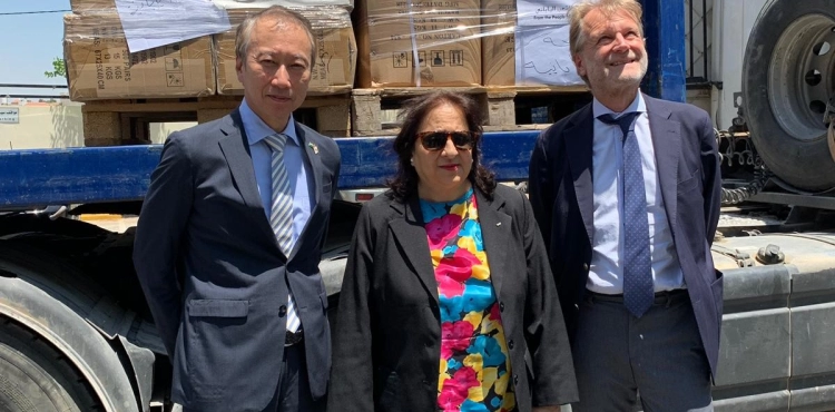 Japan sends fourth shipment of medicines and medical consumables to Gaza