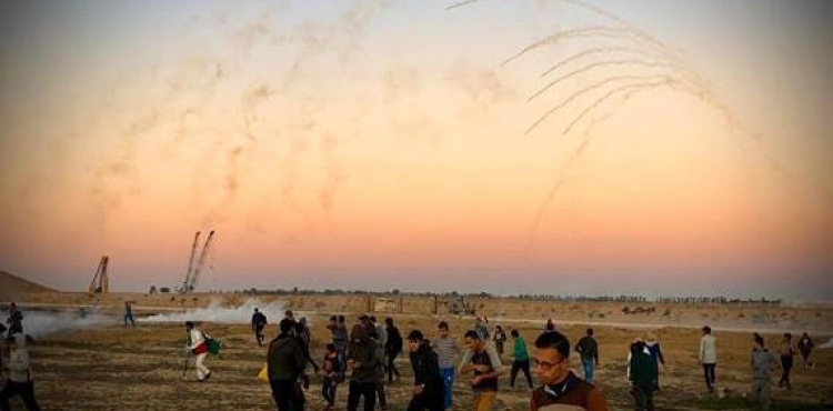 The Palestinian Center publishes the results of the events of the return marches since its inception