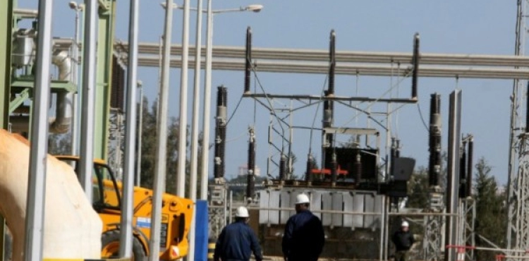 A Generator shut down at Gaza power station