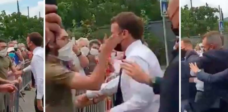 14 months in prison for the man who slapped the French president