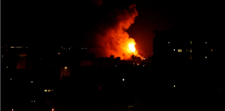 Raids target resistance sites in Gaza