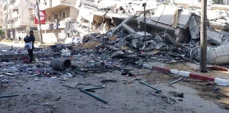 Center for Human Rights: The occupation targets the press and cultural institutions in Gaza