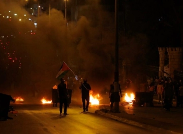 Clashes erupt with the occupation in Husan, west of Bethlehem