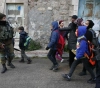 The occupation forces detain students and teachers of a school in Hebron