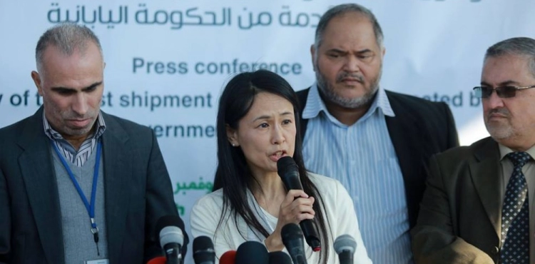 Photo: Japanese medicines grant begins to arrive in Gaza