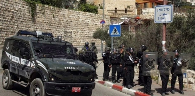 Settlers storm Silwan under the protection of the occupation