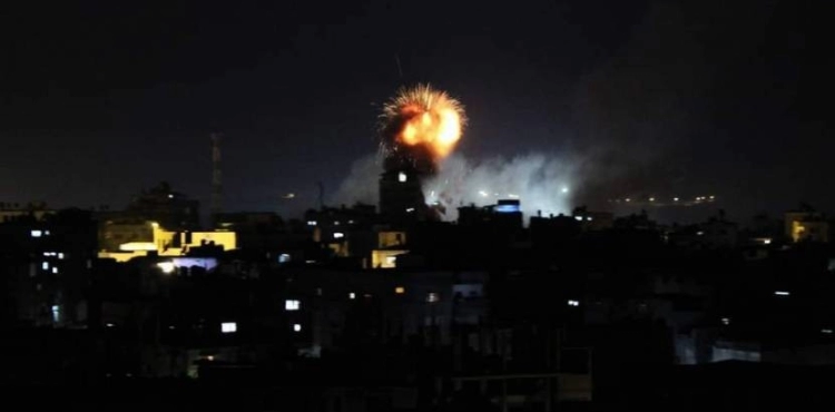 Israeli shelling of The Gaza Strip