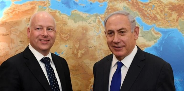 Netanyahu meets US envoy Greenblatt to discuss deal of the century