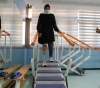 His knee in Hamad Hospital, Gaza,: Tuqa : I derive my strength from my new prosthesis