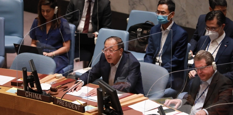 China calls for measures to promote settlement of Palestinian issue