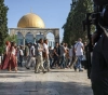 More than a thousand settlers stormed Al-Aqsa Mosque amid tight protection from the occupation forces